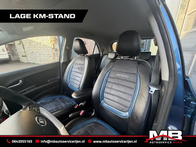 Kia Picanto 1.2 CVVT DynamicLine, Leer, Led 2016 Benzine 8