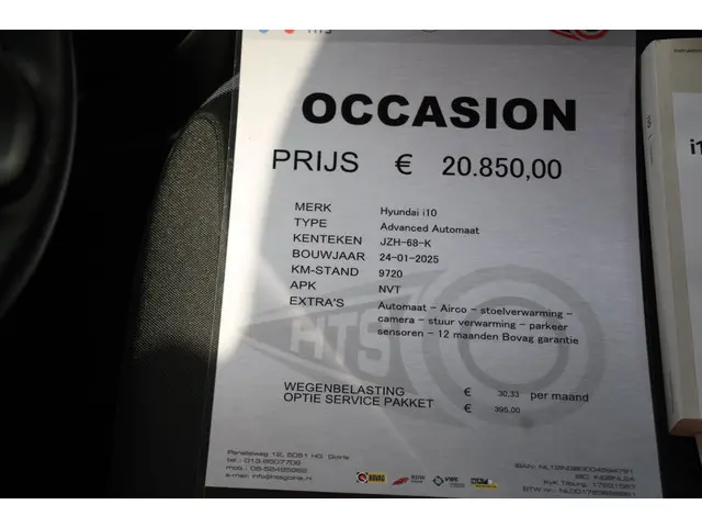 Hyundai i10 1.0 Premium 2025 Benzine 30