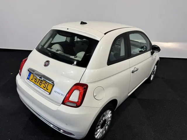 Fiat 500 1.0 Hybr. Lounge Parelmoer Carplay 2020 Benzine 10