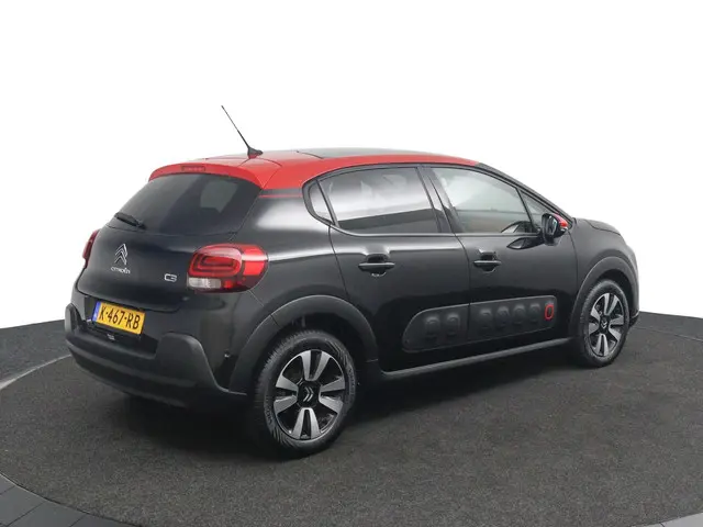 Citroën C3 1.2 PureTech S&S Shine zwart 2017 Benzine 5