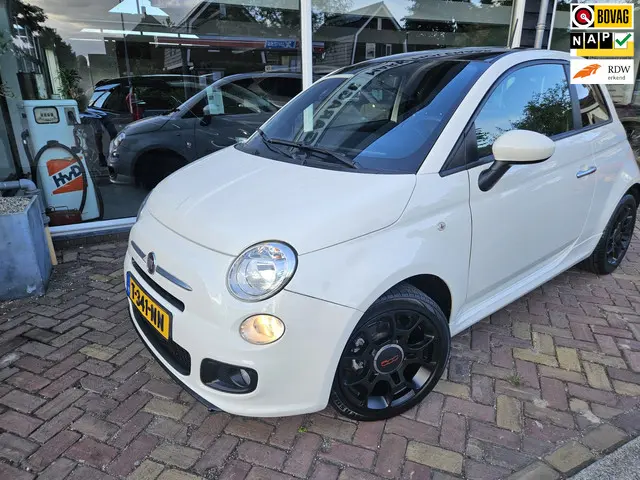 Fiat 500 1.2 sport,panorama,leuke uitvoering 2013 Benzine