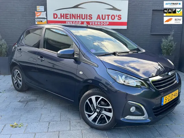 Peugeot 108 1.2 VTi Allure |5Drs|Klima|Cruise| 2015 Benzine