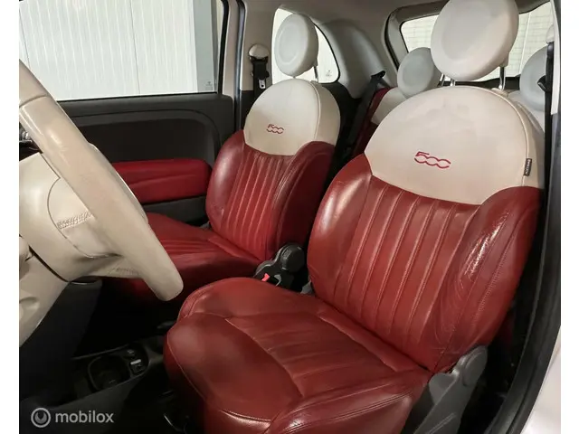 Fiat 500 1.2 Lounge [ leder panorama climate LM ] 2013 Benzine 8