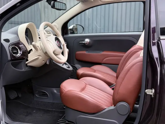 Fiat 500C 0.9 TwinAir Lounge| AUT | Leder | NAP 2014 Benzine 7