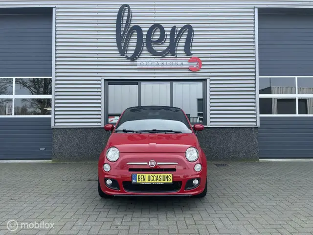 Fiat 500C 1.2 S Sport Cabrio TOPSTAAT!!! 2014 Benzine 6