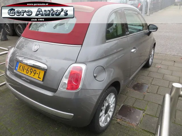 Fiat 500C 1.2 Easy cabrio 2012 Benzine 8