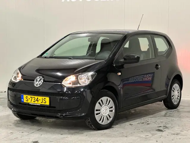 Volkswagen up! 1.0 high up! Zwart Navi+| Garantie 2012 Benzine 2