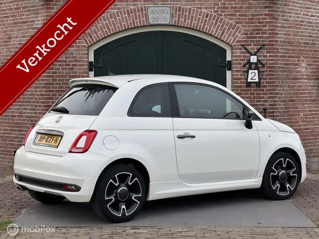 Fiat 500 1.2 Sport NAVIGATIE , CLIMA , WIT 2017 Benzine 2