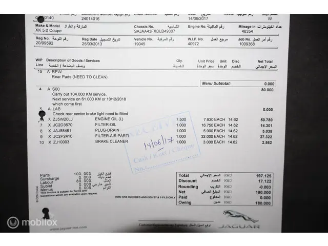 Jaguar XK 5.0 V8 Coupé 2013 Benzine 67