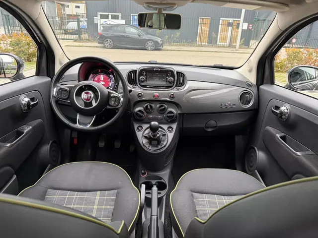 Fiat 500 1.2 Popstar Airco Pano Navi PDC 2016 Benzine 9